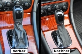 Schaltsack Mercedes C-Klasse W201 W202 190er ECHT LEDER N233